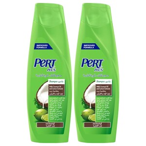Pert Plus Anti-Dandruff With Coconut Oil 400Ml X2
