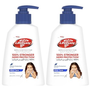 Lifebuoy Hand Wash Mild Care 180Ml X2
