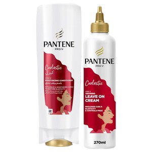 Pantene Conditioner Curlastic 360Ml + Leave On 270Ml