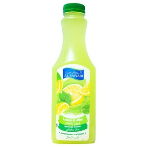 Al Rawabi Juice Lemon Mint 800Ml