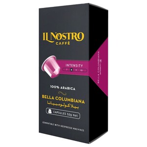Il Nistro Coffee Capsule Bella Columbiano Intencity 8 52G