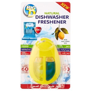 Big D Dishwasher Freshener Lemon Zest