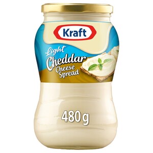 Kraft Light Cheddar Cheese Spread 480G