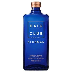 Haig Club Clubman Single Grain Scotch Whisky 700Ml