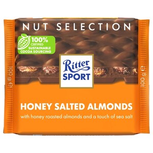 Ritter Sport Honey Salted Almonds 100G