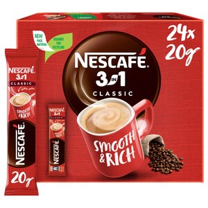 Nescafe Instant Coffee 3In1 Classic 20G X24