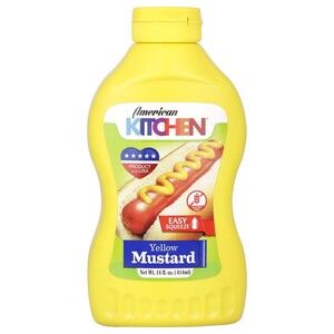 American Kitchen Yellow Mustard 414Ml