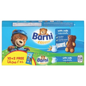 Barni Milk Filling 30G X12
