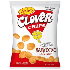Leslie's Clover Chips Barbecue 145G