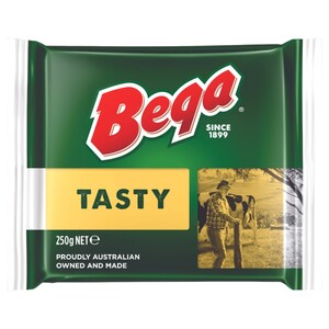 Bega Tasty Cheddar Cheese 250G
