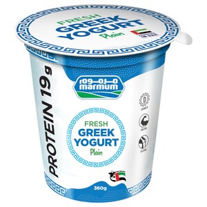 Marmum Yoghurt Greek Style Plain 360G