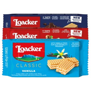 Loacker Wafer Biscuit Assorted 3 Pieces 90G