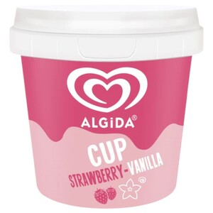Algida Ice Cream Strawberry Vanilla 100Ml