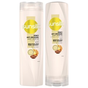 Sunsilk Shampoo Natural Honey 400Ml + Conditioner 320Ml