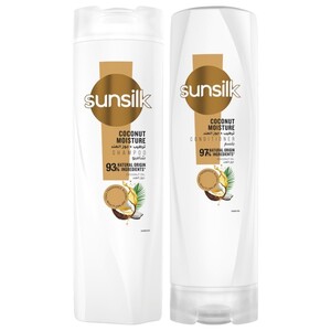 Sunsilk Shampoo Natural Coconut 400Ml + Conditioner 320Ml