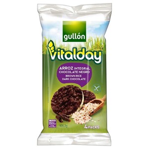 Gullón Vitalday Brown Rice And Dark Chocolate 105G