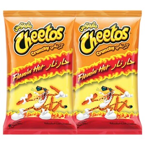 Cheetos Crunchy Flamin Hot 190G X2