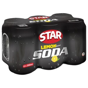 Star Lemon Soda Salted 300Ml X6