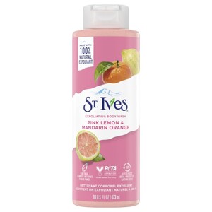 St. Ives Body Wash Pink Lemon 473Ml