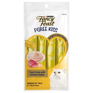 Fancy Feast Cat Food Tuna Puree With Chicken Flakes 40G