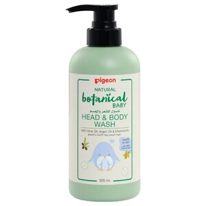 Pigeon Natural Botanical Skincare Head & Body Wash 500Ml