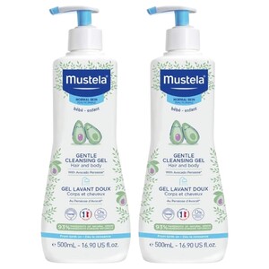 Mustela Baby Gentle Cleansing Gel 500Ml X2