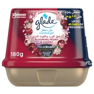 Glade Scented Gel Blooming Peony & Cherry 180G
