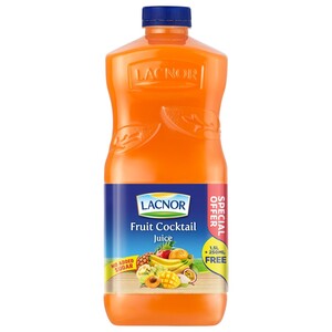 Lacnor Juice Fruit Cocktail 1.5L + 250Ml