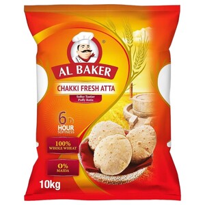 Al Baker Chakki Fresh Atta 10Kg