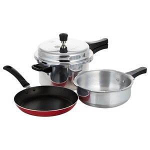 Pigeon Super Combi Pack Pressaure Cooker (5 & 3.5)L + Frypan 24Cm