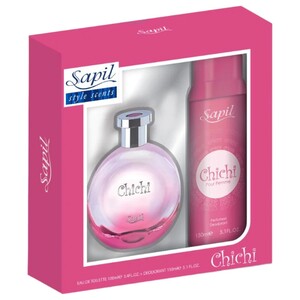 Sapil Chichi Eau De Toilette For Women 100Ml + Deodorant 150Ml