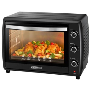 Black+Decker Electric Oven 66L Tro70rdg-B5 Double Glass