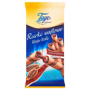Tago Wafer Rolls With Cocoa Cream 150G