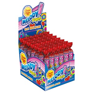 Chupa Chups Melody Pops Strawberry 15G X48