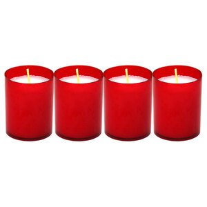Ceraria Red Candles 4 Pieces