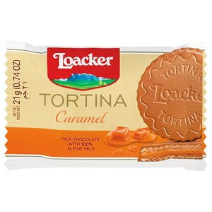 Loacker Tortina Caramel 21G