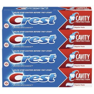 Crest Toothpaste Cavity Protect Assorted 4 Pieces 125Ml