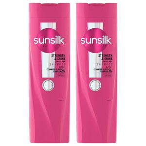 Sunsilk Shampoo Shine & Strength 350Ml X2
