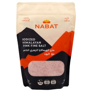 Nabat Iodized Himalayan Pink Fine Salt 1Kg