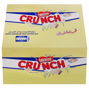 Crunch White Chocolate 28G X20