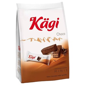 Kagi Mini Chocolate Wafers Bags 125G