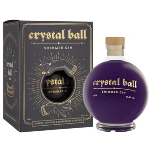 Crystal Ball Shimmer Gin Illumination Bottle 70Cl