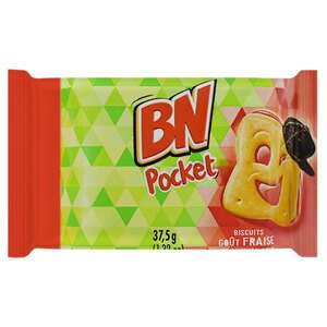 Bn Pocket Biscuit With Strawberry 37.5G