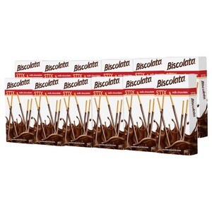 Biscolata Stix With Chocolate 40G X12