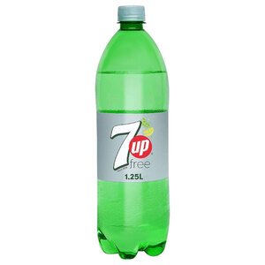 7Up Carbonated Drink Sugar Free 1.25L