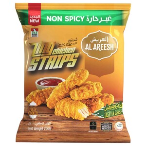 Al Areesh Zing Non-Spicy Chicken Strips 700G