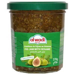 Al Wadi Al Akhdar Jam Fig With Sesame 370G