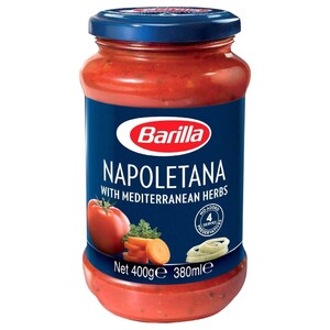Barilla Napoletana Pasta Sauce With Mediterranean Herbs 400G