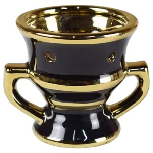Windcera Incense Burner Black, White And Gold