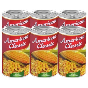 American Classic Whole Kernel Corn 425G X6